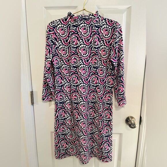 J McLaughlin Paisley Long Sleeve Dress - Picture 5 of 5